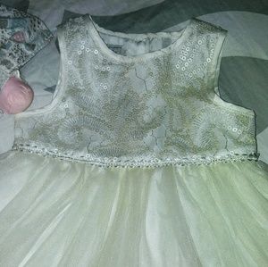 White dress for little girl